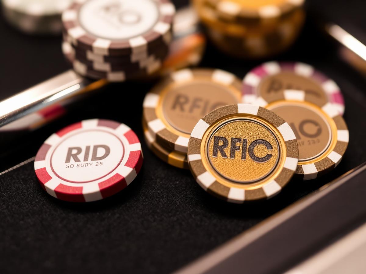 Casino chips and RFID tokens