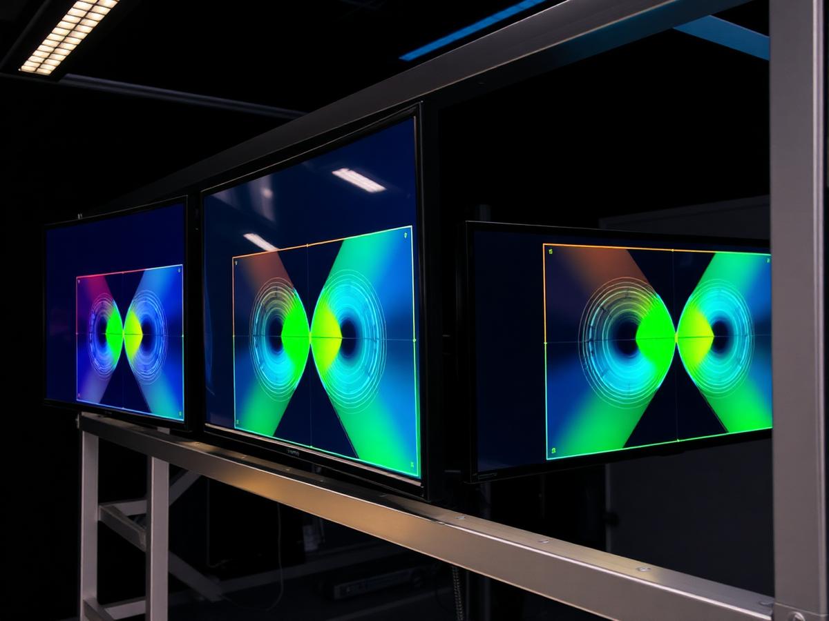 Display calibration rig