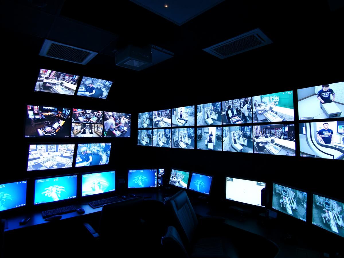 Surveillance control room